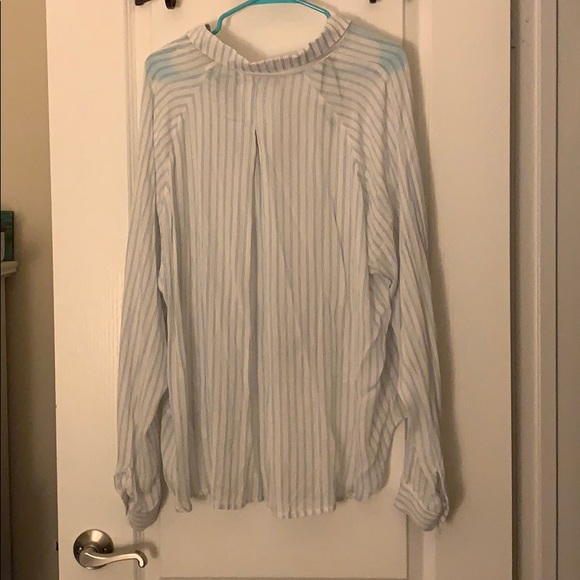 Long sleeved striped blouse - Picture 2 of 3